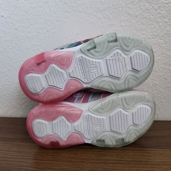 Paw Patrol Toddler Girls Shoes Size 8 Light Up Pink Sparkles Skye Everest NWOT - Picture 7 of 7